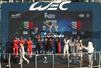 2023-07-09 - WEC - FIA WORLD ENDURANCE CHAMPIONSHIP Race
Sunday 09-July -2023
Podium WEC 2023 - WEC - FIA WORLD ENDURANCE CHAMPIONSHIP RACE - ENDURANCE - MOTORS
