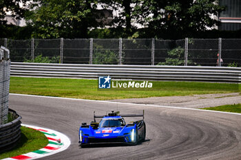 2023-07-08 - Earl Bamber (Nzl) ,Alex Lynn (Gbr), Richard Westbrook (Gbr),Cadillac Racing, Cadillac V-Series ,Hypercar,During Free Practice 3,July 08 in Monza,Italy - FIA WORLD ENDURANCE CHAMPIONSHIP WEC 6 HOURS OF MONZA 2023 - ENDURANCE - MOTORS