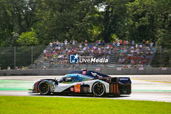 2023-07-08 - Loic Duval (FRA), Gustavo Menezes (USA), Nico Muller (CHE), Peugeot Totalenergies, Peugeot 9X8, Hypercar,During Free Practice 3,July 08 in Monza,Italy - FIA WORLD ENDURANCE CHAMPIONSHIP WEC 6 HOURS OF MONZA 2023 - ENDURANCE - MOTORS