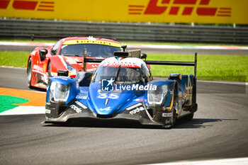 2023-07-08 - ndre Negrao (BRA), Memo Rojas (MEX), Oliver Caldwell (GBR), Alpine Elf Team, Oreca 07 Gibson,During Free Practice 3,July 08 in Monza,Italy - FIA WORLD ENDURANCE CHAMPIONSHIP WEC 6 HOURS OF MONZA 2023 - ENDURANCE - MOTORS