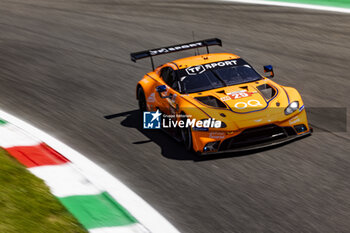 2023-07-07 - 25 AL HARTHT Ahmad (omn), DINAN Michael (usa), EASTWOOD Charlie (irl), ORT by TGG, Aston Martin Vantage AMR, action during the 6 Hours of Monza 2023, 3rd round of the 2023 FIA World Endurance Championship, from July 7 to 9, 2023 on the Autodrome Nazionale di Monza, in Monza, Italy - AUTO - FIA WEC - 6 HOURS OF MONZA 2023 - ENDURANCE - MOTORS