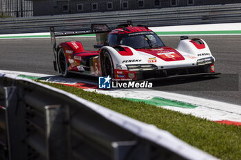 2023-07-07 - 05 CAMERON Dane (usa), CHRISTENSEN Michael (dnk), MAKOWIECKI Frédéric (fra), Porsche Penske Motorsport, Porsche 963, action during the 6 Hours of Monza 2023, 3rd round of the 2023 FIA World Endurance Championship, from July 7 to 9, 2023 on the Autodrome Nazionale di Monza, in Monza, Italy - AUTO - FIA WEC - 6 HOURS OF MONZA 2023 - ENDURANCE - MOTORS