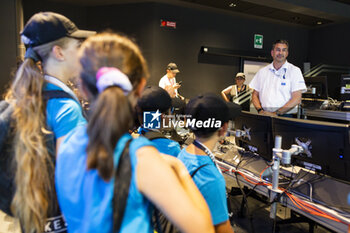 2023-07-07 - Kids visiting race control with Benoit DUPONT, Head of Circuit Operations and WEC Sporting Matters, portrait during the 6 Hours of Monza 2023, 3rd round of the 2023 FIA World Endurance Championship, from July 7 to 9, 2023 on the Autodrome Nazionale di Monza, in Monza, Italy - AUTO - FIA WEC - 6 HOURS OF MONZA 2023 - ENDURANCE - MOTORS
