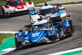 2023-07-07 - 36 VAXIVIERE Matthieu (fra), CANAL Julien (fra), MILESI Charles (fra), Alpine Elf Team, Oreca 07 - Gibson, action during the 6 Hours of Monza 2023, 3rd round of the 2023 FIA World Endurance Championship, from July 7 to 9, 2023 on the Autodrome Nazionale di Monza, in Monza, Italy - AUTO - FIA WEC - 6 HOURS OF MONZA 2023 - ENDURANCE - MOTORS