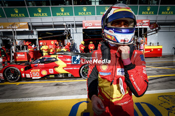 2023-07-07 - MOLINA Miguel (spa), Ferrari AF Corse, Ferrari 499P, portrait during the 6 Hours of Monza 2023, 3rd round of the 2023 FIA World Endurance Championship, from July 7 to 9, 2023 on the Autodrome Nazionale di Monza, in Monza, Italy - AUTO - FIA WEC - 6 HOURS OF MONZA 2023 - ENDURANCE - MOTORS