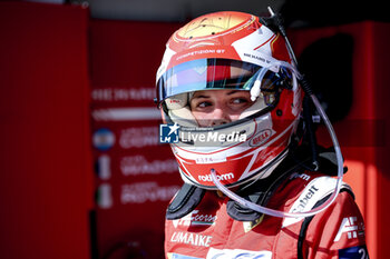 2023-07-07 - WADOUX Lilou (fra), Richard Mille AF Corse, Ferrari 488 GTE Evo, portrait during the 6 Hours of Monza 2023, 3rd round of the 2023 FIA World Endurance Championship, from July 7 to 9, 2023 on the Autodrome Nazionale di Monza, in Monza, Italy - AUTO - FIA WEC - 6 HOURS OF MONZA 2023 - ENDURANCE - MOTORS