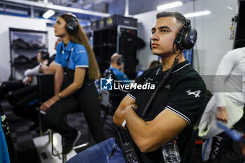 2023-07-07 - Reshad de Gerus, reserve driver at Alpine, portrait during the 6 Hours of Monza 2023, 3rd round of the 2023 FIA World Endurance Championship, from July 7 to 9, 2023 on the Autodrome Nazionale di Monza, in Monza, Italy - AUTO - FIA WEC - 6 HOURS OF MONZA 2023 - ENDURANCE - MOTORS