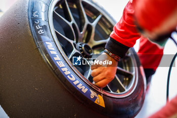 2023-07-07 - michelin, tyre, pneu, during the 6 Hours of Monza 2023, 3rd round of the 2023 FIA World Endurance Championship, from July 7 to 9, 2023 on the Autodrome Nazionale di Monza, in Monza, Italy - AUTO - FIA WEC - 6 HOURS OF MONZA 2023 - ENDURANCE - MOTORS