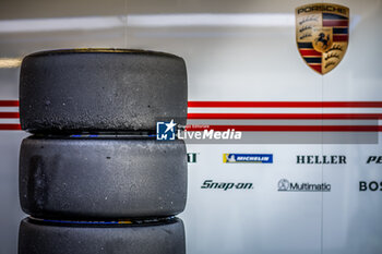 2023-07-07 - michelin, tyres, pneus, during the 6 Hours of Monza 2023, 3rd round of the 2023 FIA World Endurance Championship, from July 7 to 9, 2023 on the Autodrome Nazionale di Monza, in Monza, Italy - AUTO - FIA WEC - 6 HOURS OF MONZA 2023 - ENDURANCE - MOTORS