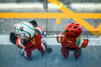 2023-07-07 - RIGON Davide (ita), AF Corse, Ferrari 488 GTE Evo, portrait during the 6 Hours of Monza 2023, 3rd round of the 2023 FIA World Endurance Championship, from July 7 to 9, 2023 on the Autodrome Nazionale di Monza, in Monza, Italy - AUTO - FIA WEC - 6 HOURS OF MONZA 2023 - ENDURANCE - MOTORS