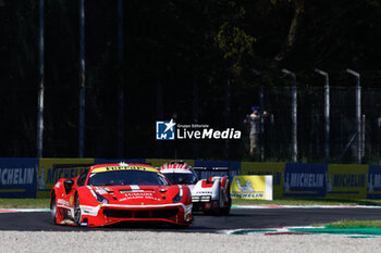 2023-07-07 - 83 PEREZ COMPANC Luis (arg), WADOUX Lilou (fra), ROVERA Alessio (ita), Richard Mille AF Corse, Ferrari 488 GTE Evo, action during the 6 Hours of Monza 2023, 3rd round of the 2023 FIA World Endurance Championship, from July 7 to 9, 2023 on the Autodrome Nazionale di Monza, in Monza, Italy - AUTO - FIA WEC - 6 HOURS OF MONZA 2023 - ENDURANCE - MOTORS
