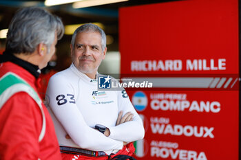 2023-07-07 - PEREZ COMPANC Luis (arg), Richard Mille AF Corse, Ferrari 488 GTE Evo, portrait during the 6 Hours of Monza 2023, 3rd round of the 2023 FIA World Endurance Championship, from July 7 to 9, 2023 on the Autodrome Nazionale di Monza, in Monza, Italy - AUTO - FIA WEC - 6 HOURS OF MONZA 2023 - ENDURANCE - MOTORS