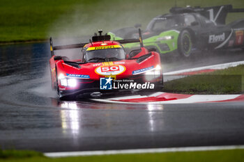 2023-09-08 - 50 FUOCO Antonio (ita), MOLINA Miguel (spa), NIELSEN Nicklas (dnk), Ferrari AF Corse, Ferrari 499P, action during the 6 Hours of Fuji 2023, 6th round of the 2023 FIA World Endurance Championship, from September 7 to 10, 2023 on the Fuji Speedway, in Oyama, Japan - AUTO - FIA WEC - 6 HOURS OF FUJI 2023 - ENDURANCE - MOTORS