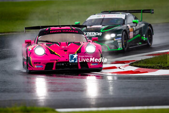 2023-09-08 - 85 BOVY Sarah (bel), GATTING Michelle (dnk), FREY Rahel (Swiss), Iron Dames, Porsche 911 RSR - 19, action during the 6 Hours of Fuji 2023, 6th round of the 2023 FIA World Endurance Championship, from September 7 to 10, 2023 on the Fuji Speedway, in Oyama, Japan - AUTO - FIA WEC - 6 HOURS OF FUJI 2023 - ENDURANCE - MOTORS