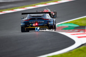 2023-09-08 - 98 JAMES Ian (usa), MANCINELLI Daniel (ita), RIBERAS Alex (esp), NORTHWEST AMR, Aston Martin Vantage AMR, action during the 6 Hours of Fuji 2023, 6th round of the 2023 FIA World Endurance Championship, from September 7 to 10, 2023 on the Fuji Speedway, in Oyama, Japan - AUTO - FIA WEC - 6 HOURS OF FUJI 2023 - ENDURANCE - MOTORS