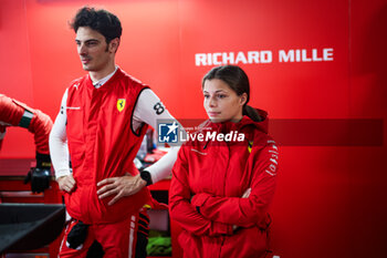 2023-09-08 - WADOUX Lilou (fra), Richard Mille AF Corse, Ferrari 488 GTE Evo, portrait during the 6 Hours of Fuji 2023, 6th round of the 2023 FIA World Endurance Championship, from September 7 to 10, 2023 on the Fuji Speedway, in Oyama, Japan - AUTO - FIA WEC - 6 HOURS OF FUJI 2023 - ENDURANCE - MOTORS