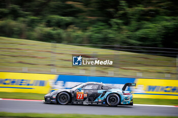 2023-09-08 - 77 RIED Christien (ger), PEDERSEN Mikkel (dnk), ANDLAUER Julien (fra), Dempsey-Proton Racing, Porsche 911 RSR - 19, action during the 6 Hours of Fuji 2023, 6th round of the 2023 FIA World Endurance Championship, from September 7 to 10, 2023 on the Fuji Speedway, in Oyama, Japan - AUTO - FIA WEC - 6 HOURS OF FUJI 2023 - ENDURANCE - MOTORS