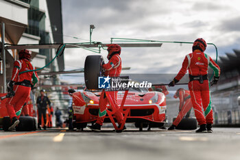 2023-09-08 - 83 PEREZ COMPANC Luis (arg), WADOUX Lilou (fra), ROVERA Alessio (ita), Richard Mille AF Corse, Ferrari 488 GTE Evo, pitlane, during the 6 Hours of Fuji 2023, 6th round of the 2023 FIA World Endurance Championship, from September 7 to 10, 2023 on the Fuji Speedway, in Oyama, Japan - AUTO - FIA WEC - 6 HOURS OF FUJI 2023 - ENDURANCE - MOTORS