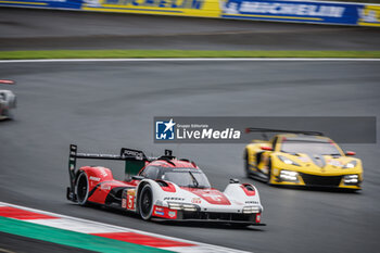 2023-09-09 - 05 CAMERON Dane (usa), CHRISTENSEN Michael (dnk), MAKOWIECKI Frédéric (fra), Porsche Penske Motorsport, Porsche 963, action during the 6 Hours of Fuji 2023, 6th round of the 2023 FIA World Endurance Championship, from September 7 to 10, 2023 on the Fuji Speedway, in Oyama, Japan - AUTO - FIA WEC - 6 HOURS OF FUJI 2023 - ENDURANCE - MOTORS