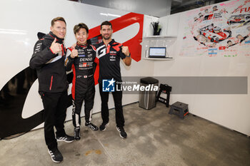 2023-09-09 - 07 CONWAY Mike (gbr), KOBAYASHI Kamui (jpn), LOPEZ José Maria (arg), Toyota Gazoo Racing, Toyota GR010 - Hybrid, portrait, pole position, during the 6 Hours of Fuji 2023, 6th round of the 2023 FIA World Endurance Championship, from September 7 to 10, 2023 on the Fuji Speedway, in Oyama, Japan - AUTO - FIA WEC - 6 HOURS OF FUJI 2023 - ENDURANCE - MOTORS