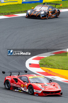 2023-09-10 - 83 PEREZ COMPANC Luis (arg), WADOUX Lilou (fra), ROVERA Alessio (ita), Richard Mille AF Corse, Ferrari 488 GTE Evo, action, during the 6 Hours of Fuji 2023, 6th round of the 2023 FIA World Endurance Championship, from September 7 to 10, 2023 on the Fuji Speedway, in Oyama, Japan - AUTO - FIA WEC - 6 HOURS OF FUJI 2023 - ENDURANCE - MOTORS