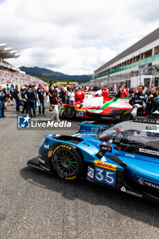 2023-09-10 - 35 NEGRAO André (bra), ROJAS Memo (mex), CALDWELL Oliver (gbr), Alpine Elf Team, Oreca 07 - Gibson, grid during the 6 Hours of Fuji 2023, 6th round of the 2023 FIA World Endurance Championship, from September 7 to 10, 2023 on the Fuji Speedway, in Oyama, Japan - AUTO - FIA WEC - 6 HOURS OF FUJI 2023 - ENDURANCE - MOTORS
