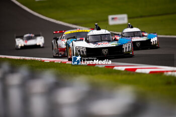 2023-09-10 - 94 DUVAL Loic (fra), MENEZES Gustavo (usa), VANDOORNE Stoffel (bel), Peugeot TotalEnergies, Peugeot 9x8, action during the 6 Hours of Fuji 2023, 6th round of the 2023 FIA World Endurance Championship, from September 7 to 10, 2023 on the Fuji Speedway, in Oyama, Japan - AUTO - FIA WEC - 6 HOURS OF FUJI 2023 - ENDURANCE - MOTORS