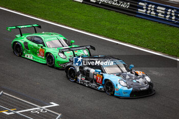 2023-09-10 - 77 RIED Christien (ger), PEDERSEN Mikkel (dnk), ANDLAUER Julien (fra), Dempsey-Proton Racing, Porsche 911 RSR - 19, 56 HYETT PJ (usa), JEANNETTE Gunnar (usa), CAIROLI Matteo (ia), Project 1 - AO, Porsche 911 RSR - 19, action during the 6 Hours of Fuji 2023, 6th round of the 2023 FIA World Endurance Championship, from September 7 to 10, 2023 on the Fuji Speedway, in Oyama, Japan - AUTO - FIA WEC - 6 HOURS OF FUJI 2023 - ENDURANCE - MOTORS