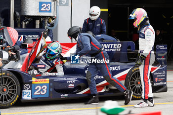 2023-09-10 - 23 PIERSON Joshua (usa), HANLEY Ben (gbr), JARVIS Oliver (gbr), United Autosports, Oreca 07 - Gibson, portrait, during the 6 Hours of Fuji 2023, 6th round of the 2023 FIA World Endurance Championship, from September 7 to 10, 2023 on the Fuji Speedway, in Oyama, Japan - AUTO - FIA WEC - 6 HOURS OF FUJI 2023 - ENDURANCE - MOTORS