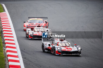 2023-09-10 - 07 CONWAY Mike (gbr), KOBAYASHI Kamui (jpn), LOPEZ José Maria (arg), Toyota Gazoo Racing, Toyota GR010 - Hybrid, action, 08 BUEMI Sébastien (swi), HARTLEY Brendon (nzl), HIRAKAWA Ryo (jpn), Toyota Gazoo Racing, Toyota GR010 - Hybrid, action, during the 6 Hours of Fuji 2023, 6th round of the 2023 FIA World Endurance Championship, from September 7 to 10, 2023 on the Fuji Speedway, in Oyama, Japan - AUTO - FIA WEC - 6 HOURS OF FUJI 2023 - ENDURANCE - MOTORS