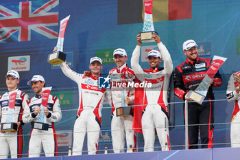2023-09-10 - 41 ANDRADE Rui (prt), KUBICA Robert (pol), DELETRAZ Louis (swi), Team WRT, Oreca 07 - Gibson, portrait, podium during the 6 Hours of Fuji 2023, 6th round of the 2023 FIA World Endurance Championship, from September 7 to 10, 2023 on the Fuji Speedway, in Oyama, Japan - AUTO - FIA WEC - 6 HOURS OF FUJI 2023 - ENDURANCE - MOTORS
