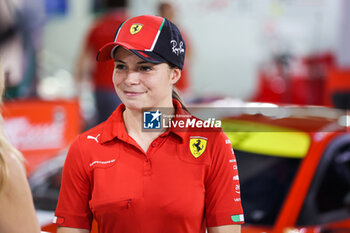 2023-11-01 - WADOUX Lilou (fra), Richard Mille AF Corse, Ferrari 488 GTE Evo, portrait during the Bapco Energies WEC 8 Hours of Bahrain 2023, 7th round of the 2023 FIA World Endurance Championship, from November 1 to 4, 2023 on the Bahrain International Circuit, in Sakhir, Bahrain - AUTO - FIA WEC - 8 HOURS OF BAHRAIN 2023 - ENDURANCE - MOTORS