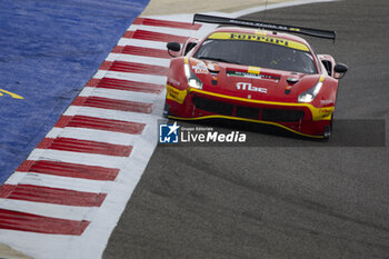 2023-11-02 - 21 DEZOTEUX Franck (fra), MANN Simon (usa), COZZOLINO Kei (jpn), AF Corse, Ferrari 488 GTE Evo, action during the Bapco Energies WEC 8 Hours of Bahrain 2023, 7th round of the 2023 FIA World Endurance Championship, from November 1 to 4, 2023 on the Bahrain International Circuit, in Sakhir, Bahrain - AUTO - FIA WEC - 8 HOURS OF BAHRAIN 2023 - ENDURANCE - MOTORS