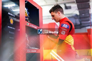 2023-11-02 - CALADO James (gbr), Ferrari AF Corse, Ferrari 499P, portrait during the Bapco Energies WEC 8 Hours of Bahrain 2023, 7th round of the 2023 FIA World Endurance Championship, from November 1 to 4, 2023 on the Bahrain International Circuit, in Sakhir, Bahrain - AUTO - FIA WEC - 8 HOURS OF BAHRAIN 2023 - ENDURANCE - MOTORS