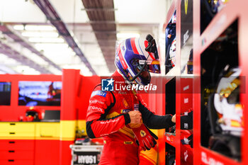 2023-11-02 - MOLINA Miguel (spa), Ferrari AF Corse, Ferrari 499P, portrait during the Bapco Energies WEC 8 Hours of Bahrain 2023, 7th round of the 2023 FIA World Endurance Championship, from November 1 to 4, 2023 on the Bahrain International Circuit, in Sakhir, Bahrain - AUTO - FIA WEC - 8 HOURS OF BAHRAIN 2023 - ENDURANCE - MOTORS