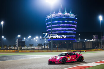 2023-11-02 - 85 BOVY Sarah (bel), GATTING Michelle (dnk), FREY Rahel (swi), Iron Dames, Porsche 911 RSR - 19, action during the Bapco Energies WEC 8 Hours of Bahrain 2023, 7th round of the 2023 FIA World Endurance Championship, from November 1 to 4, 2023 on the Bahrain International Circuit, in Sakhir, Bahrain - AUTO - FIA WEC - 8 HOURS OF BAHRAIN 2023 - ENDURANCE - MOTORS
