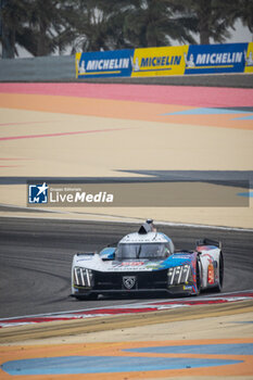 2023-11-02 - 94 DUVAL Loic (fra), MENEZES Gustavo (usa), MULLER Nico (swi), Peugeot TotalEnergies, Peugeot 9x8, action during the Bapco Energies WEC 8 Hours of Bahrain 2023, 7th round of the 2023 FIA World Endurance Championship, from November 1 to 4, 2023 on the Bahrain International Circuit, in Sakhir, Bahrain - AUTO - FIA WEC - 8 HOURS OF BAHRAIN 2023 - ENDURANCE - MOTORS