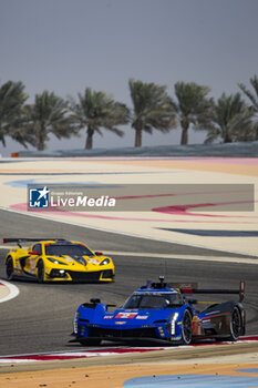 2023-11-03 - 02 BAMBER Earl (nzl), LYNN Alex (gbr), WESTBROOK Richard (gbr), Cadillac Racing, Cadillac V-Series.R, action during the Bapco Energies WEC 8 Hours of Bahrain 2023, 7th round of the 2023 FIA World Endurance Championship, from November 1 to 4, 2023 on the Bahrain International Circuit, in Sakhir, Bahrain - AUTO - FIA WEC - 8 HOURS OF BAHRAIN 2023 - ENDURANCE - MOTORS