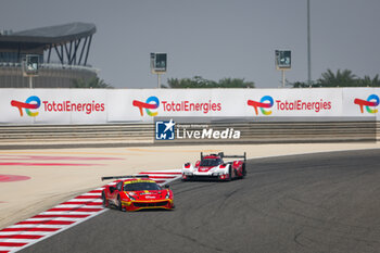 2023-11-03 - 21 DEZOTEUX Franck (fra), MANN Simon (usa), COZZOLINO Kei (jpn), AF Corse, Ferrari 488 GTE Evo, action during the Bapco Energies WEC 8 Hours of Bahrain 2023, 7th round of the 2023 FIA World Endurance Championship, from November 1 to 4, 2023 on the Bahrain International Circuit, in Sakhir, Bahrain - AUTO - FIA WEC - 8 HOURS OF BAHRAIN 2023 - ENDURANCE - MOTORS