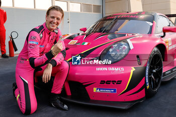 2023-11-03 - BOVY Sarah (bel), Iron Dames, Porsche 911 RSR - 19, portrait, pole position, during the Bapco Energies WEC 8 Hours of Bahrain 2023, 7th round of the 2023 FIA World Endurance Championship, from November 1 to 4, 2023 on the Bahrain International Circuit, in Sakhir, Bahrain - AUTO - FIA WEC - 8 HOURS OF BAHRAIN 2023 - ENDURANCE - MOTORS