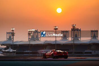 2023-11-03 - 21 DEZOTEUX Franck (fra), MANN Simon (usa), COZZOLINO Kei (jpn), AF Corse, Ferrari 488 GTE Evo, action during the Bapco Energies WEC 8 Hours of Bahrain 2023, 7th round of the 2023 FIA World Endurance Championship, from November 1 to 4, 2023 on the Bahrain International Circuit, in Sakhir, Bahrain - AUTO - FIA WEC - 8 HOURS OF BAHRAIN 2023 - ENDURANCE - MOTORS