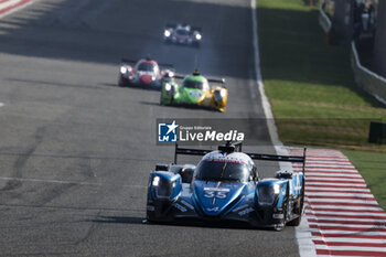 2023-11-04 - 35 NEGRAO André (bra), ROJAS Memo (mex), CALDWELL Oliver (gbr), Alpine Elf Team, Oreca 07 - Gibson, action during the Bapco Energies WEC 8 Hours of Bahrain 2023, 7th round of the 2023 FIA World Endurance Championship, from November 1 to 4, 2023 on the Bahrain International Circuit, in Sakhir, Bahrain - AUTO - FIA WEC - 8 HOURS OF BAHRAIN 2023 - ENDURANCE - MOTORS
