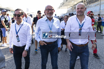 2023-11-04 - FILLON Pierre (fra), President of ACO, MILLE Richard (fra), Président ot the FIA Endurance Commission, LEQUIEN Frédéric (fra), CEO of the FIA World Endurance Championship, portrait during the Bapco Energies WEC 8 Hours of Bahrain 2023, 7th round of the 2023 FIA World Endurance Championship, from November 1 to 4, 2023 on the Bahrain International Circuit, in Sakhir, Bahrain - AUTO - FIA WEC - 8 HOURS OF BAHRAIN 2023 - ENDURANCE - MOTORS