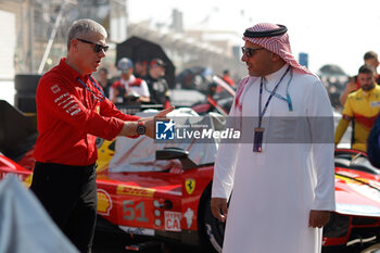 2023-11-04 - Antonello Colleta (ITA) Head of sporting activity départment of Ferrari , starting grid, grille de depart during the Bapco Energies WEC 8 Hours of Bahrain 2023, 7th round of the 2023 FIA World Endurance Championship, from November 1 to 4, 2023 on the Bahrain International Circuit, in Sakhir, Bahrain - AUTO - FIA WEC - 8 HOURS OF BAHRAIN 2023 - ENDURANCE - MOTORS