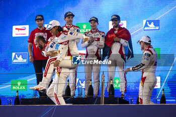 2023-11-04 - 31 GELAEL Sean (idn), HABSBURG-LOTHRINGEN Ferdinand (aut), FRIJNS Robin (nld), Team WRT, Oreca 07 - Gibson, Podium, portrait during the Bapco Energies WEC 8 Hours of Bahrain 2023, 7th round of the 2023 FIA World Endurance Championship, from November 1 to 4, 2023 on the Bahrain International Circuit, in Sakhir, Bahrain - AUTO - FIA WEC - 8 HOURS OF BAHRAIN 2023 - ENDURANCE - MOTORS
