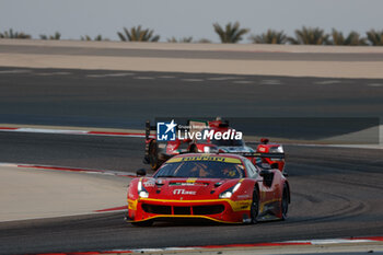 2023-11-04 - 21 DEZOTEUX Franck (fra), MANN Simon (usa), COZZOLINO Kei (jpn), AF Corse, Ferrari 488 GTE Evo, action during the Bapco Energies WEC 8 Hours of Bahrain 2023, 7th round of the 2023 FIA World Endurance Championship, from November 1 to 4, 2023 on the Bahrain International Circuit, in Sakhir, Bahrain - AUTO - FIA WEC - 8 HOURS OF BAHRAIN 2023 - ENDURANCE - MOTORS