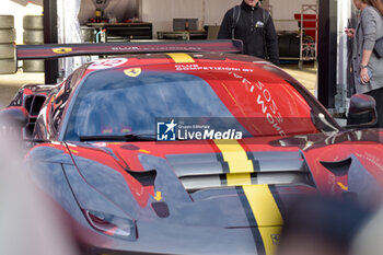 2023-10-28 - Detail of Ferrari 488 Challenge Evo - FERRARI WORLD FINALS 2023 - FERRARI CHALLENGE - MOTORS