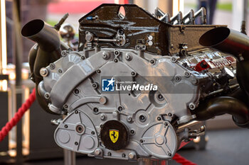 2023-10-28 - Detail of Ferrari motors - FERRARI WORLD FINALS 2023 - FERRARI CHALLENGE - MOTORS