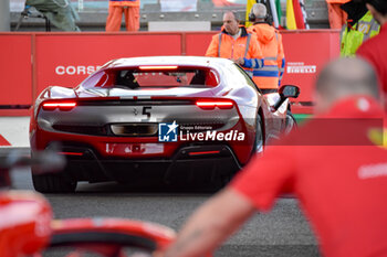 2023-10-28 - Detail of Ferrari 488 Challenge Evo (Ferrari Corse clienti) - FERRARI WORLD FINALS 2023 - FERRARI CHALLENGE - MOTORS