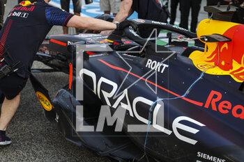 2023-02-23 - Red Bull Racing RB19, body, carrosserie, aerodynamism during the Formula 1 Armco pre-season testing 2023 of the 2023 FIA Formula One World Championship from February 23 to 25, 2023 on the Bahrain International Circuit, in Sakhir, Bahrain - F1 - PRE-SEASON TESTING 2023 - BAHRAIN - FORMULA 1 - MOTORS